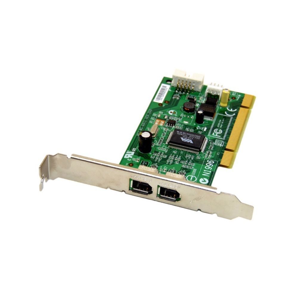 Msi - Carte PCI 2x Port Firewire MSI MS-6971 IEEE1394 caméscope montage vidéo Hot-Plug - Carte réseau