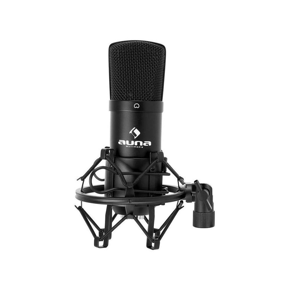 Auna - Auna CM001B Micro condensateur voix studio XLR - noir Auna - Microphone
