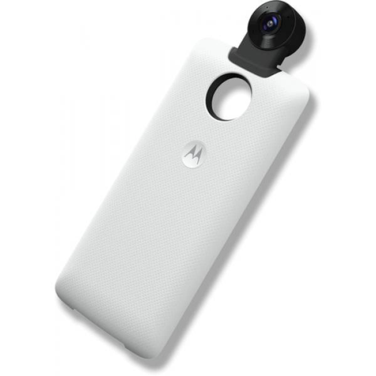 Motorola - Moto Mods Adams 360 Camera White - Bracelet connecté