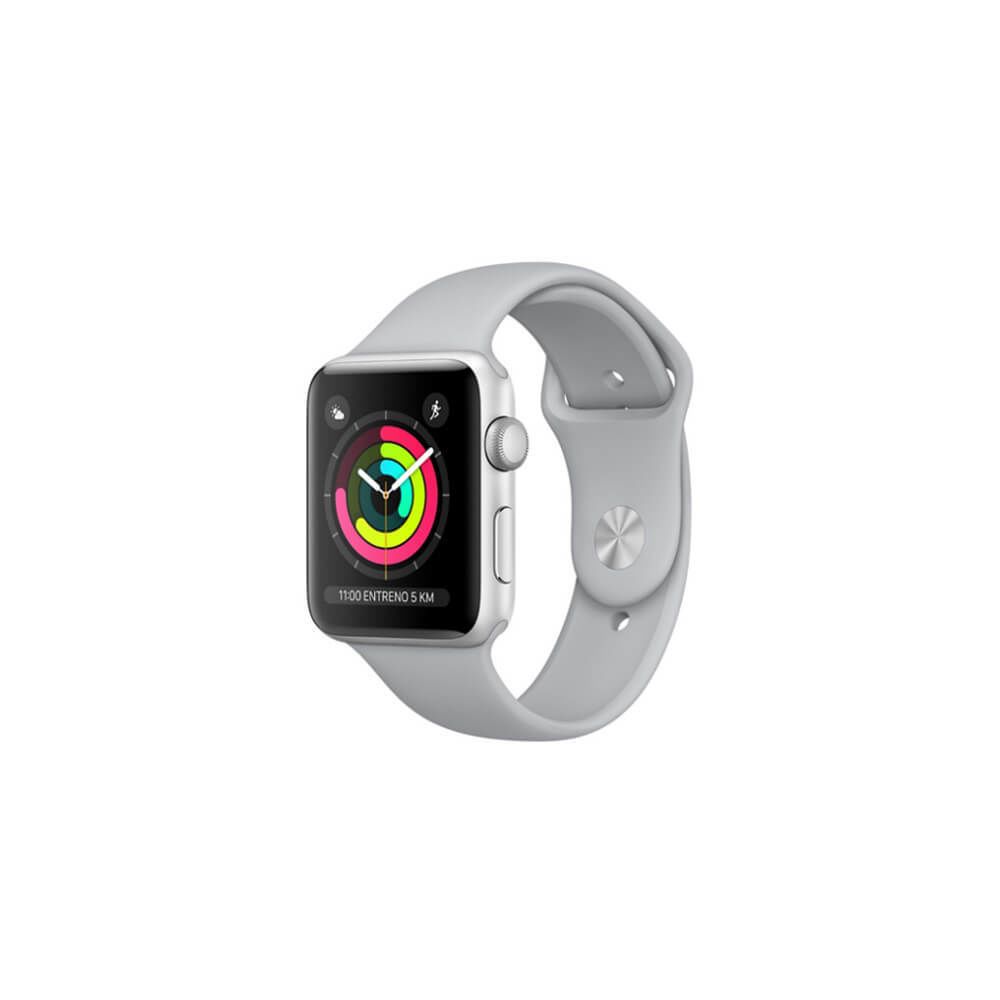 Apple - Apple Watch Series 3 avec bracelet argent 42 mm MQL02QL/A - Apple Watch