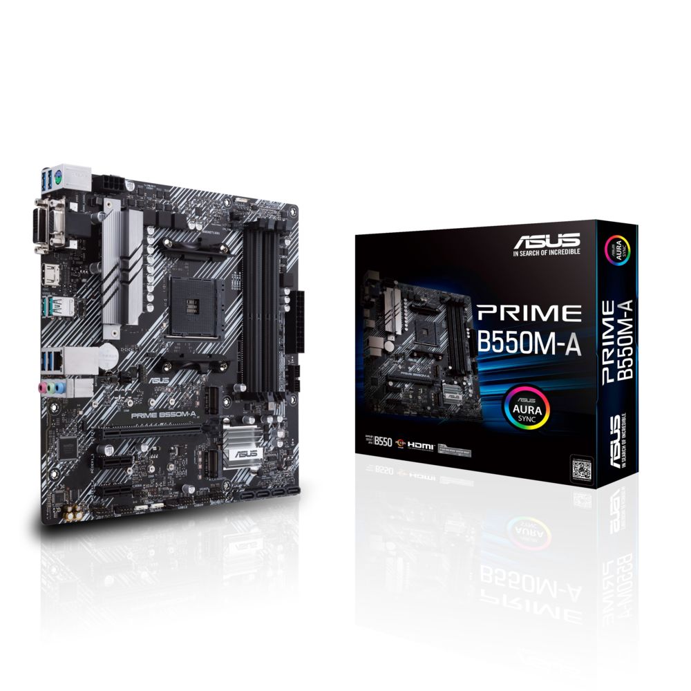 Asus - AMD B550M-A - Micro-ATX - Carte mère AMD