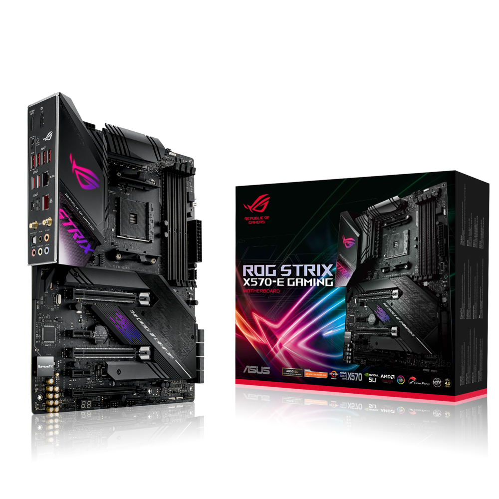 Asus - AMD X570-E ROG STRIX GAMING - ATX - Carte mère AMD