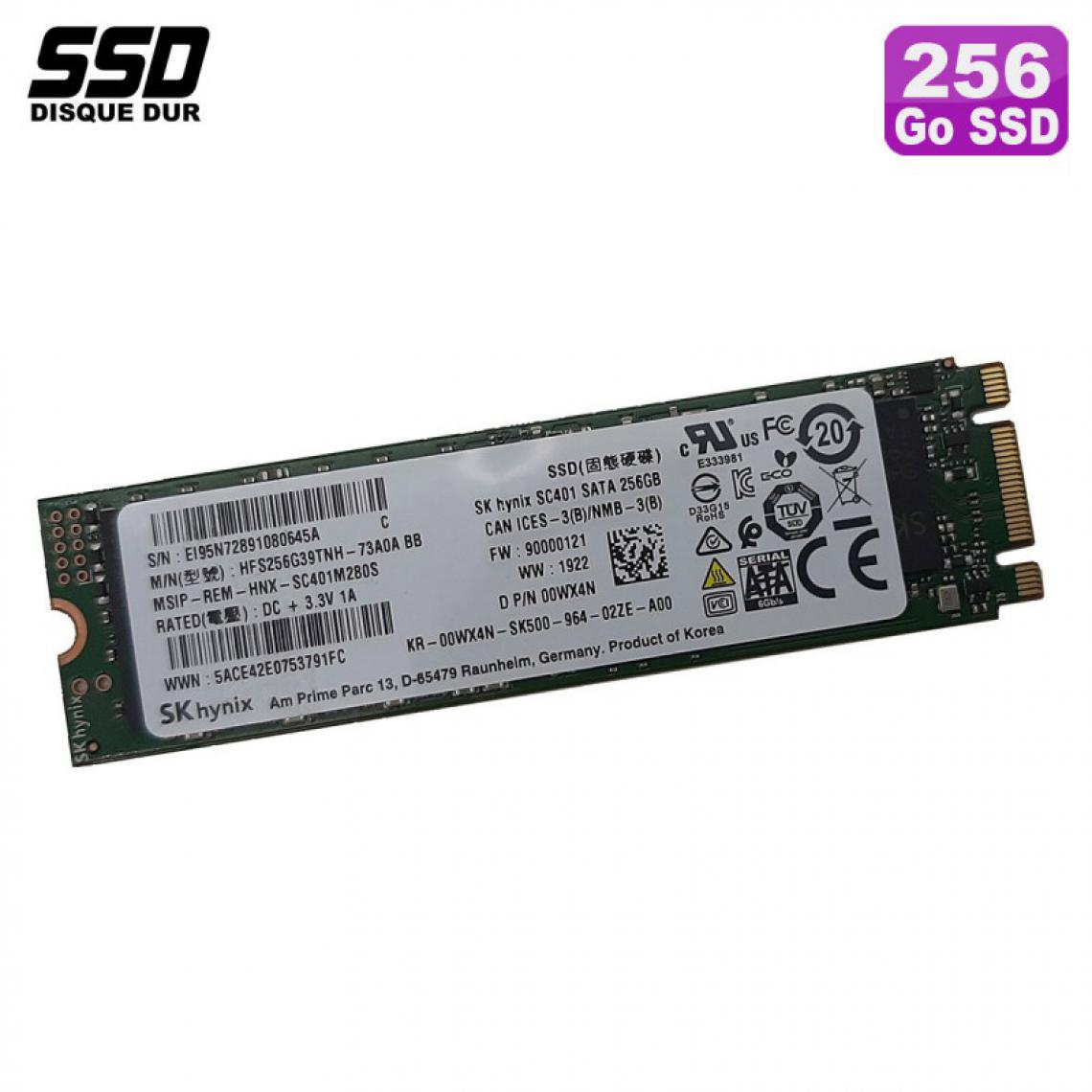 Samsung - SSD 256Go Hynix SATA M.2 SC401 HFS256G39TNH - Disque Dur interne