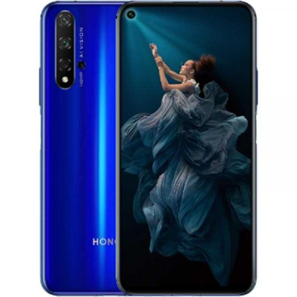 Huawei - Huawei Honor 20 4G 128GB Dual-SIM blue EU - Bracelet connecté
