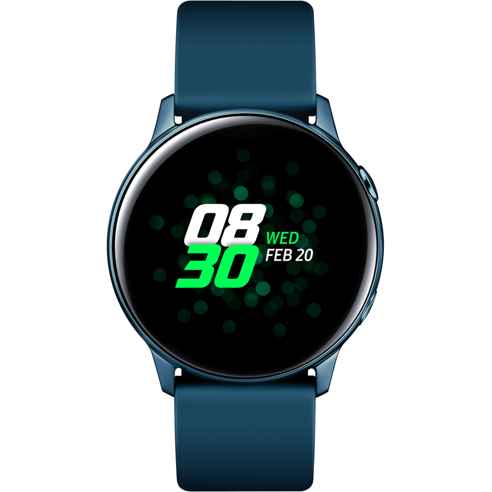 Samsung - Galaxy Watch Active - Vert Emeraude - 40 mm - Montre connectée