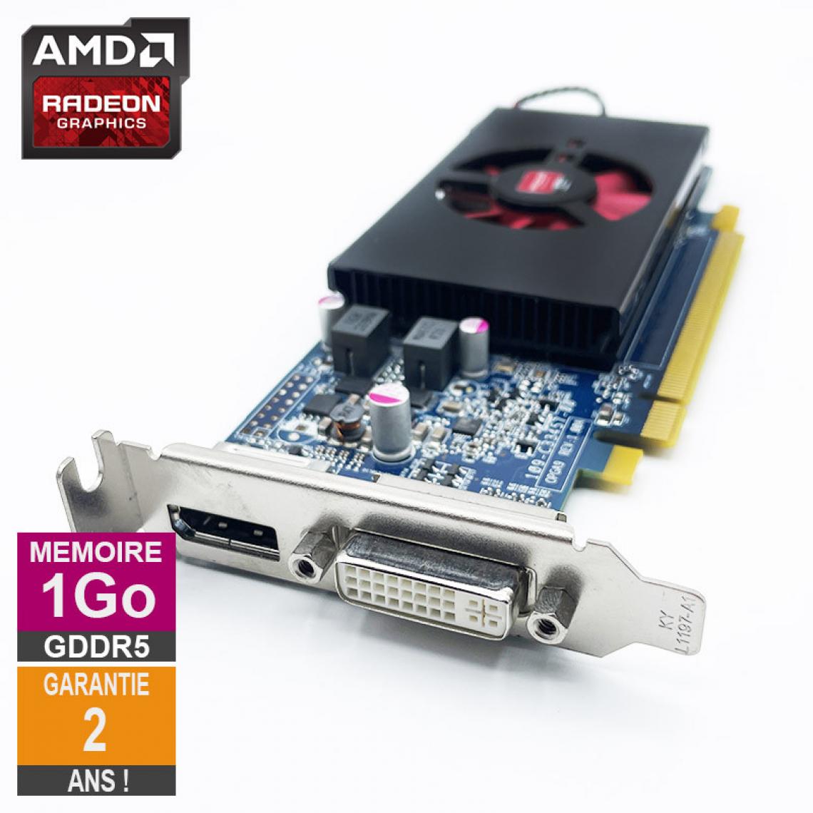 Amd - Carte graphique AMD Radeon HD 7570 1Go GDDR5 DVI DP Low Profile 113-C3340200-105 - Carte Graphique NVIDIA