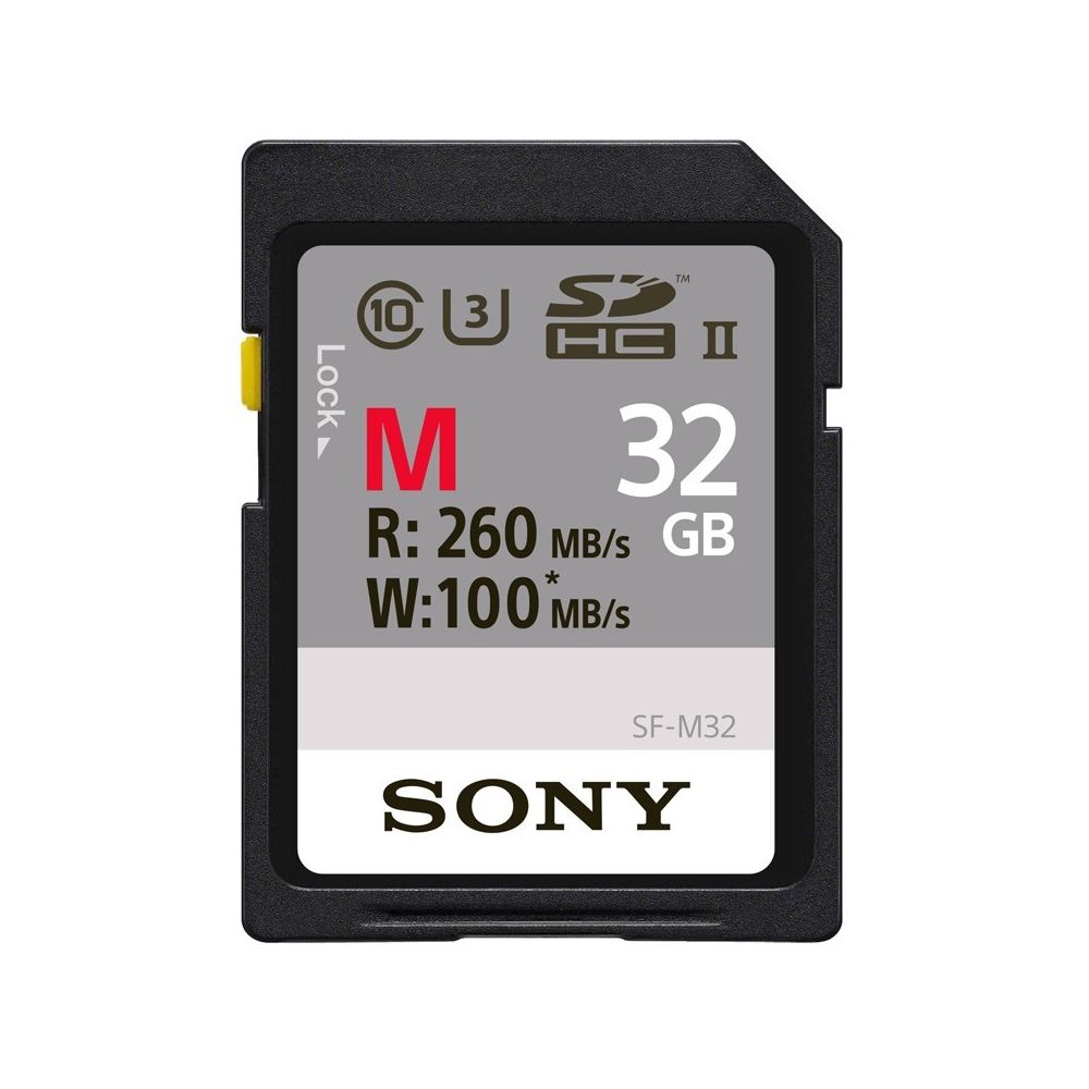 Sony - SONY Carte SD 32 Go UHS-II R260/W100 - SF-M32/T - Carte SD