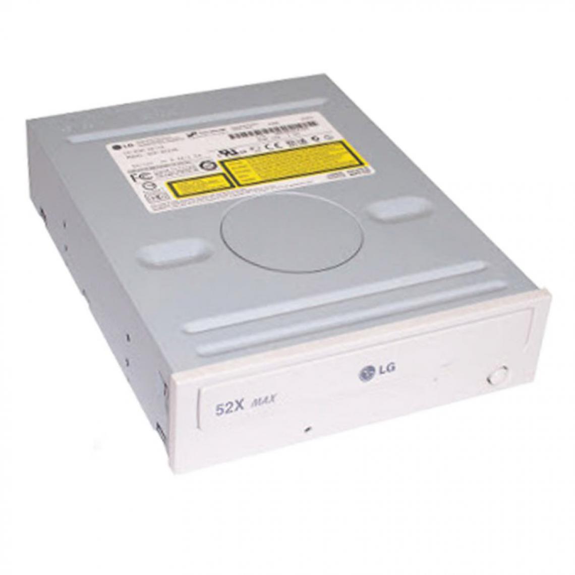 LG - Lecteur CD-ROM Interne LG HITACHI GCR-8520B IDE 52x Beige - Lecteur Blu-ray