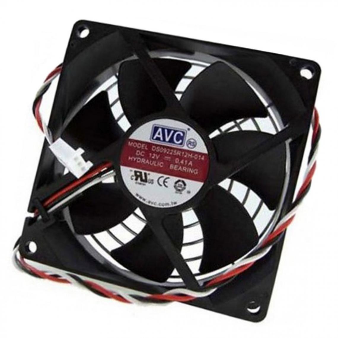 Avc - Ventilateur PC AVC DS09225R12H-014 92x92x25mm 12V 0.41A 3-Pin - Ventilateur Pour Boîtier