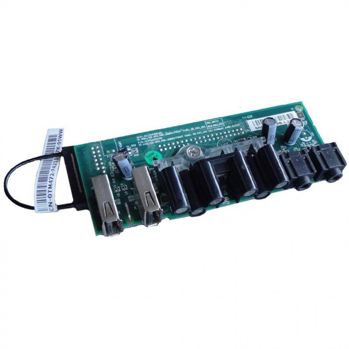 Dell - Front Panel I/O Dell 0MW724 0TM472 Precision T3400 2x USB Audio IN/OUT 6x LED - Boitier PC