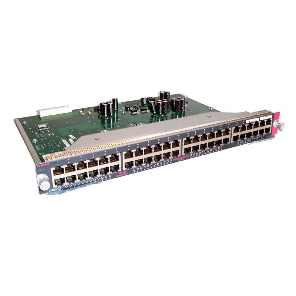 Cisco Linksys - Module Rack Cisco 4500 WS-X4148-RJ 68-0966-04 48 Ports 10/100 Base-T - Carte réseau