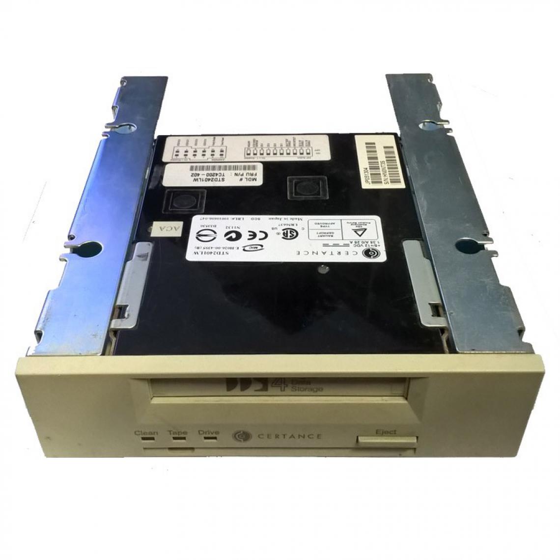 Certance - Lecteur Sauvegarde DAT CERTANCE Data Protector Tape Drive STD2401LW SCSI Beige - Lecteur Blu-ray