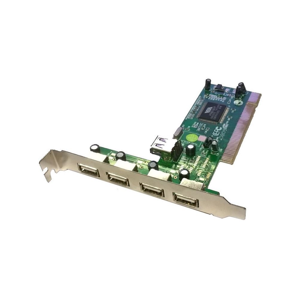 Advance - Carte Adaptateur PCI 4+1 Ports USB ADVANCE SIMT10C 480Mbps PC MAC - Hub