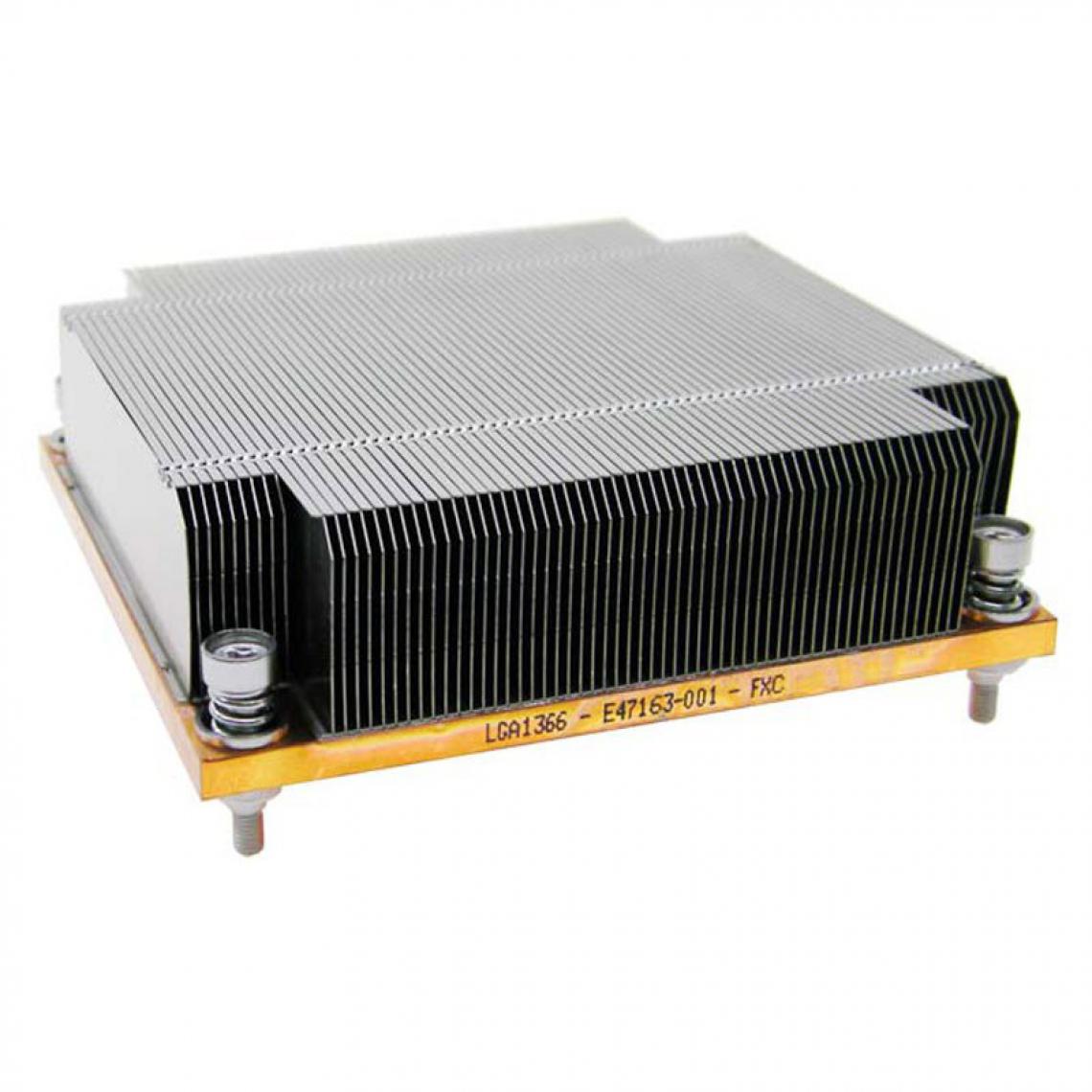 Intel - Dissipateur Processeur Intel E47163-001 19615A CPU Heatsink Socket LGA1366 - Dissipateur mémoire PC