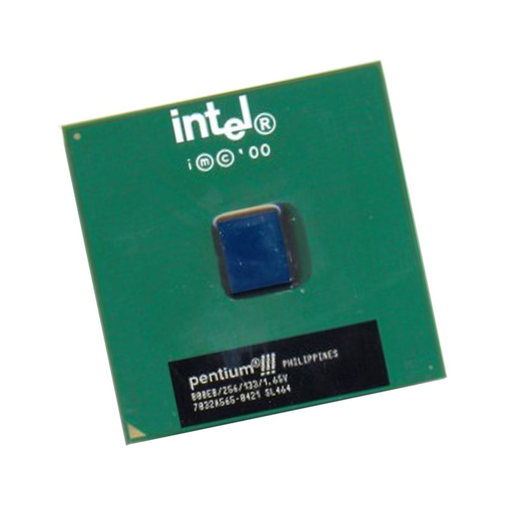 Intel - Processeur CPU Intel Pentium 3 800EB 800Mhz FSB 133Mhz 256Ko Socket 370 SL464 - Processeur INTEL