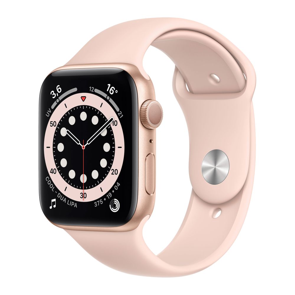 Apple - Watch Series 6 - GPS - 44 - Alu Or Bracelet Sport Rose - Regular - Apple Watch