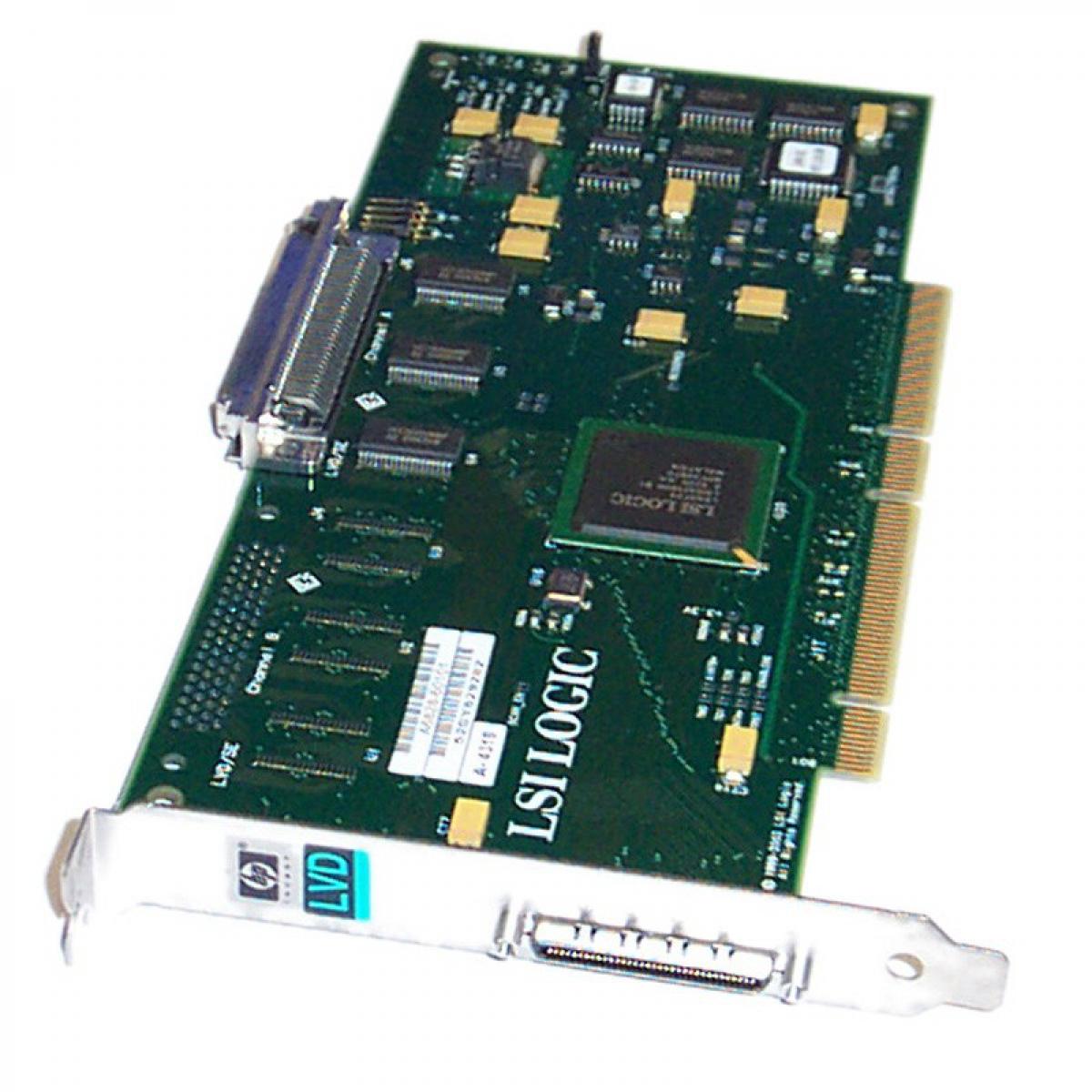 Lsi Logic - Carte Adaptateur SCSI LSI A6828-60001 LSI8955-66 LVD Ultra160 PCI ZX6000 C8000 - Carte réseau