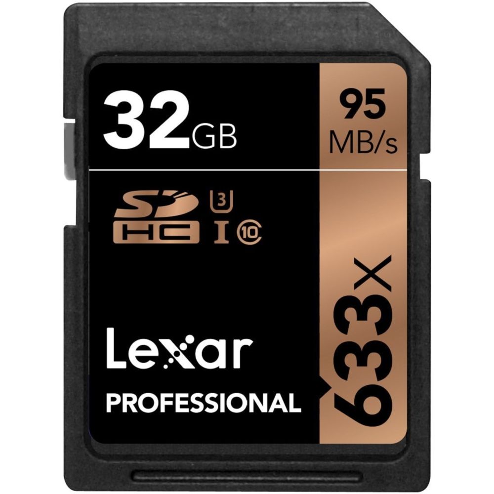 Lexar - 32GB SDHC 633x UHS-I (Class 10) U1 - Carte SDHC