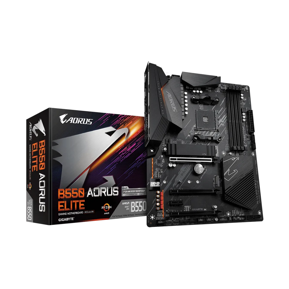 Gigabyte - AMD B550 AORUS ELITE - ATX - Carte mère AMD