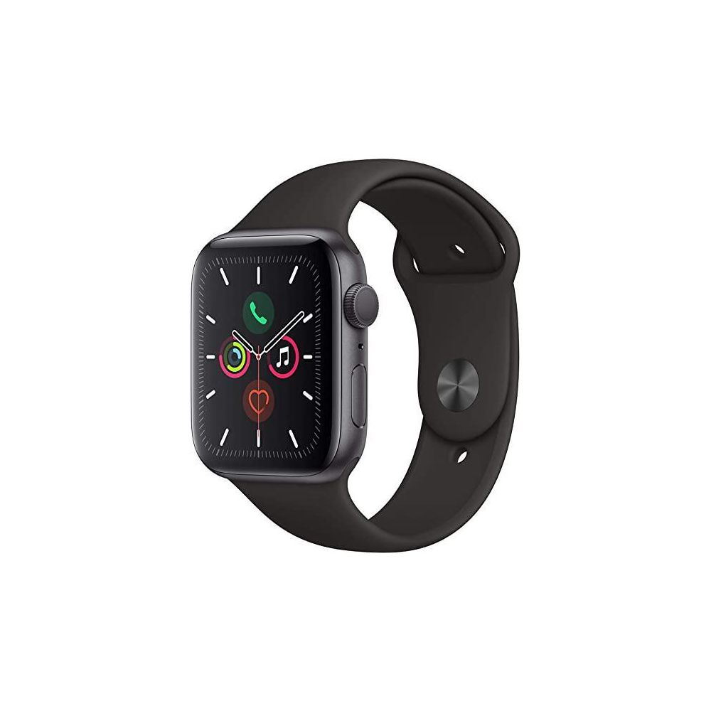 Apple - Watch Series 5 - 44mm - GPS - Alu Gris Sidéral / Bracelet Sport Noir - Apple Watch