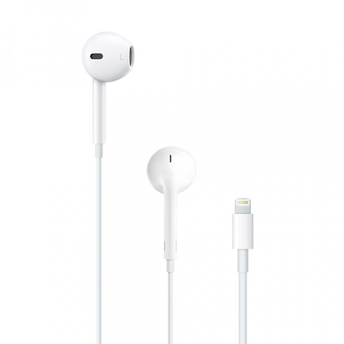 Apple - Apple Earpods Lightning MMTN2ZM/A - Ecouteurs intra-auriculaires