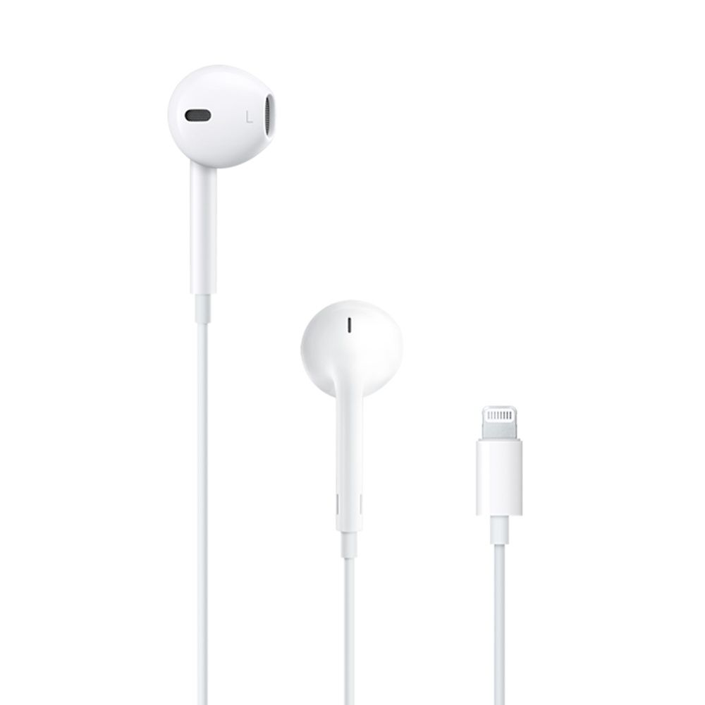 Apple - EarPods avec connecteur Lightning - MMTN2ZM/A - Ecouteurs intra-auriculaires