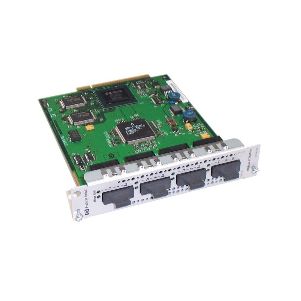 Hp - Module Rack Switch 100Base-FX HP J4112A Fibre Optique ProCurve 1600M 4000M 8000M - Carte réseau