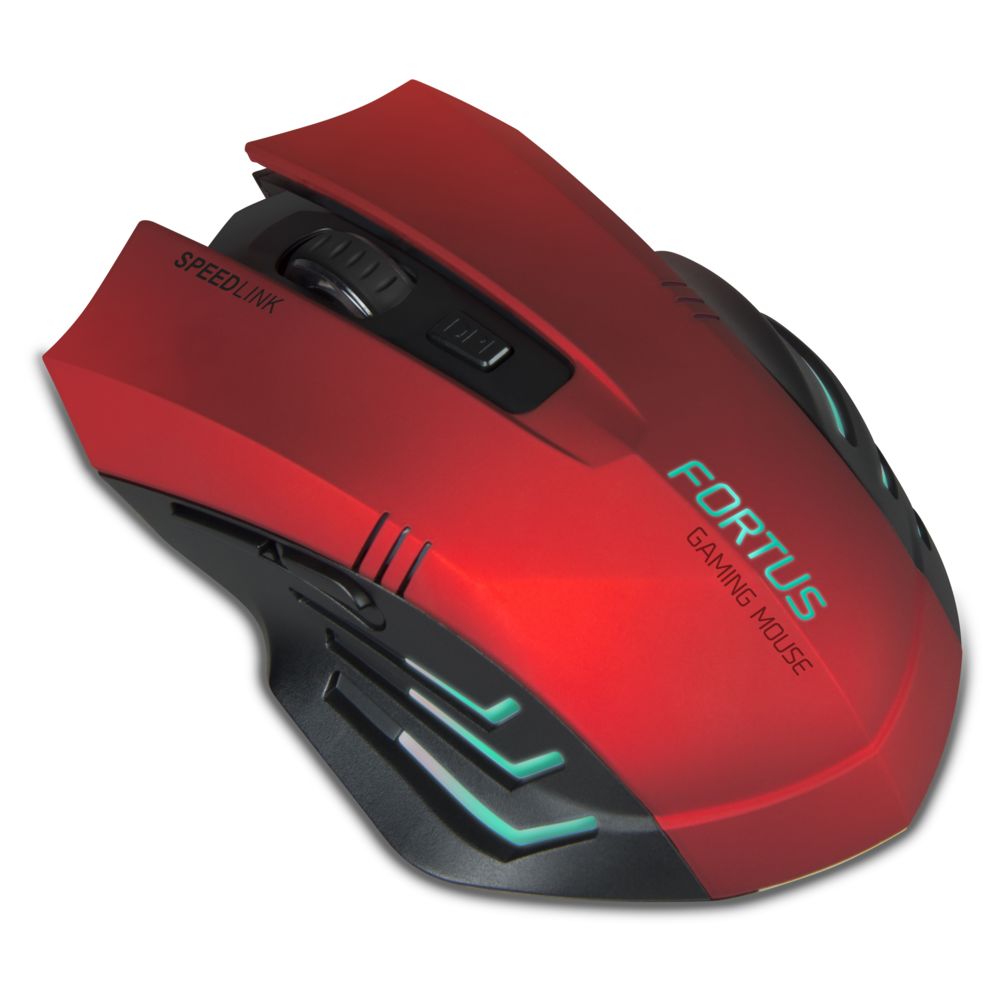Speedlink - FORTUS Gaming Mouse - Wireless, black - Souris