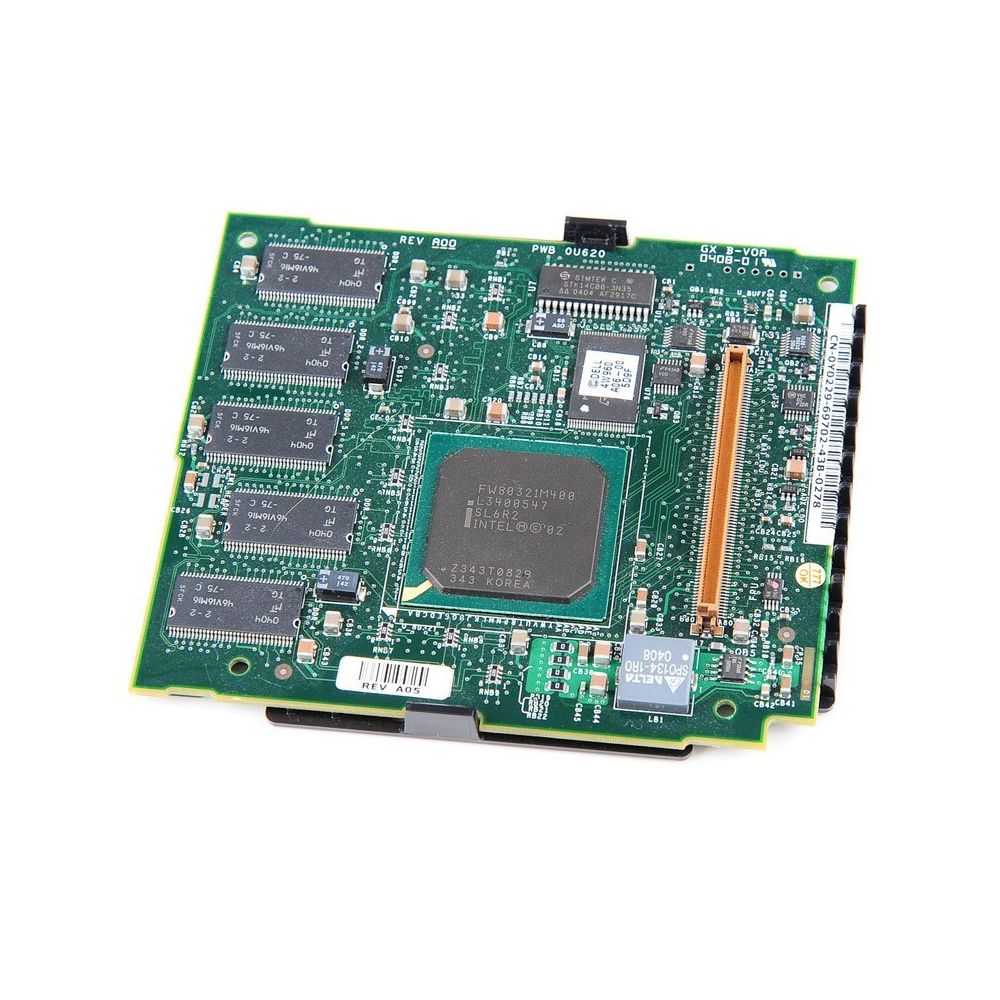 Dell - Carte contrôleur SCSI RAID Romb DELL 0Y0229 Y0229 PERC4/DI PowerEdge 1750 - Carte réseau