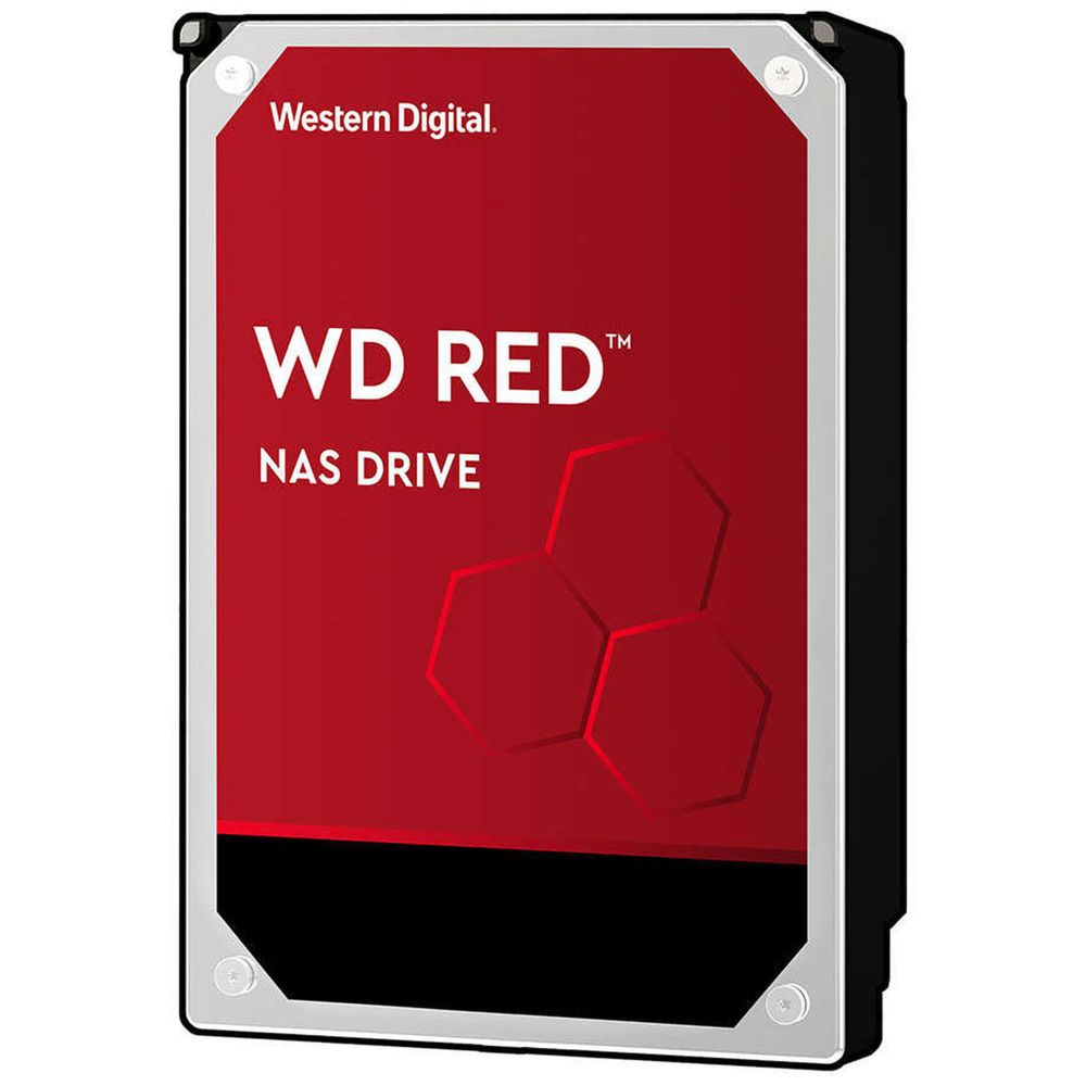 Western Digital - WD RED 4 To - 3,5" SATA III 6 Go/s - Cache 256 Mo - Rouge - Disque Dur interne