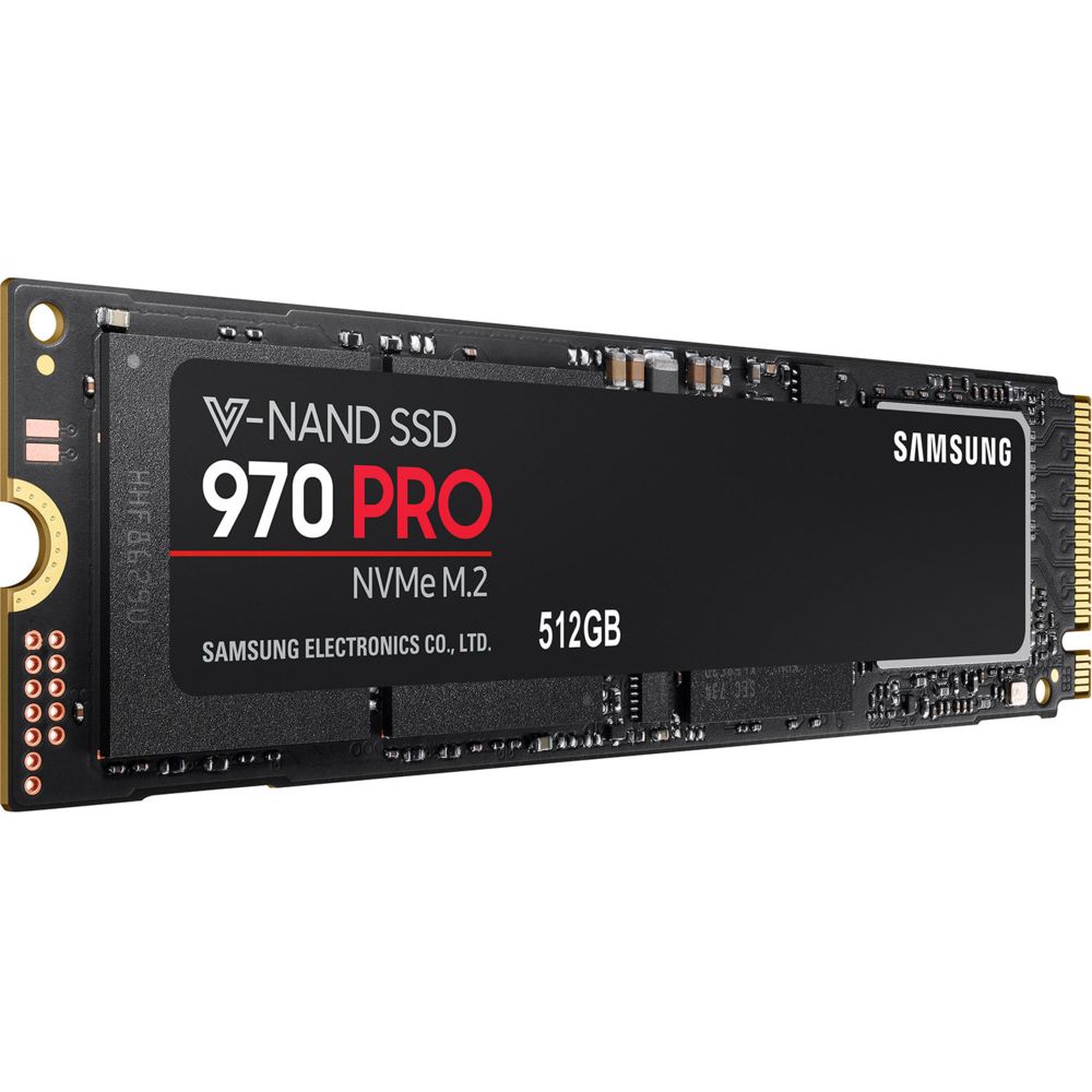 Samsung - 970 PRO 512 Go M.2 PCIe NVMe - SSD Interne