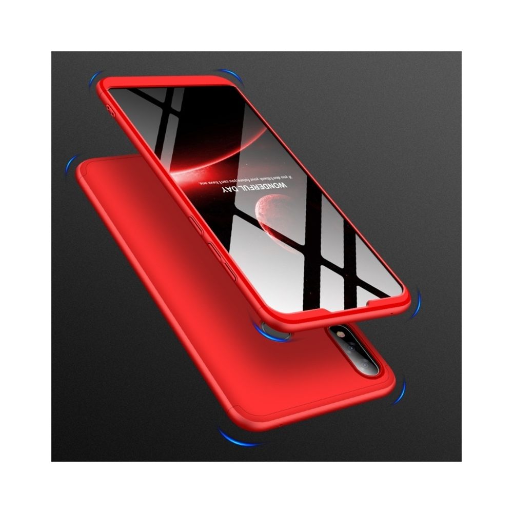 Wewoo - Coque Étui pour PC à couverture intégrale à trois étages pour Asus Zenfone Max Pro (M2) ZB631KL (rouge) - Coque, étui smartphone