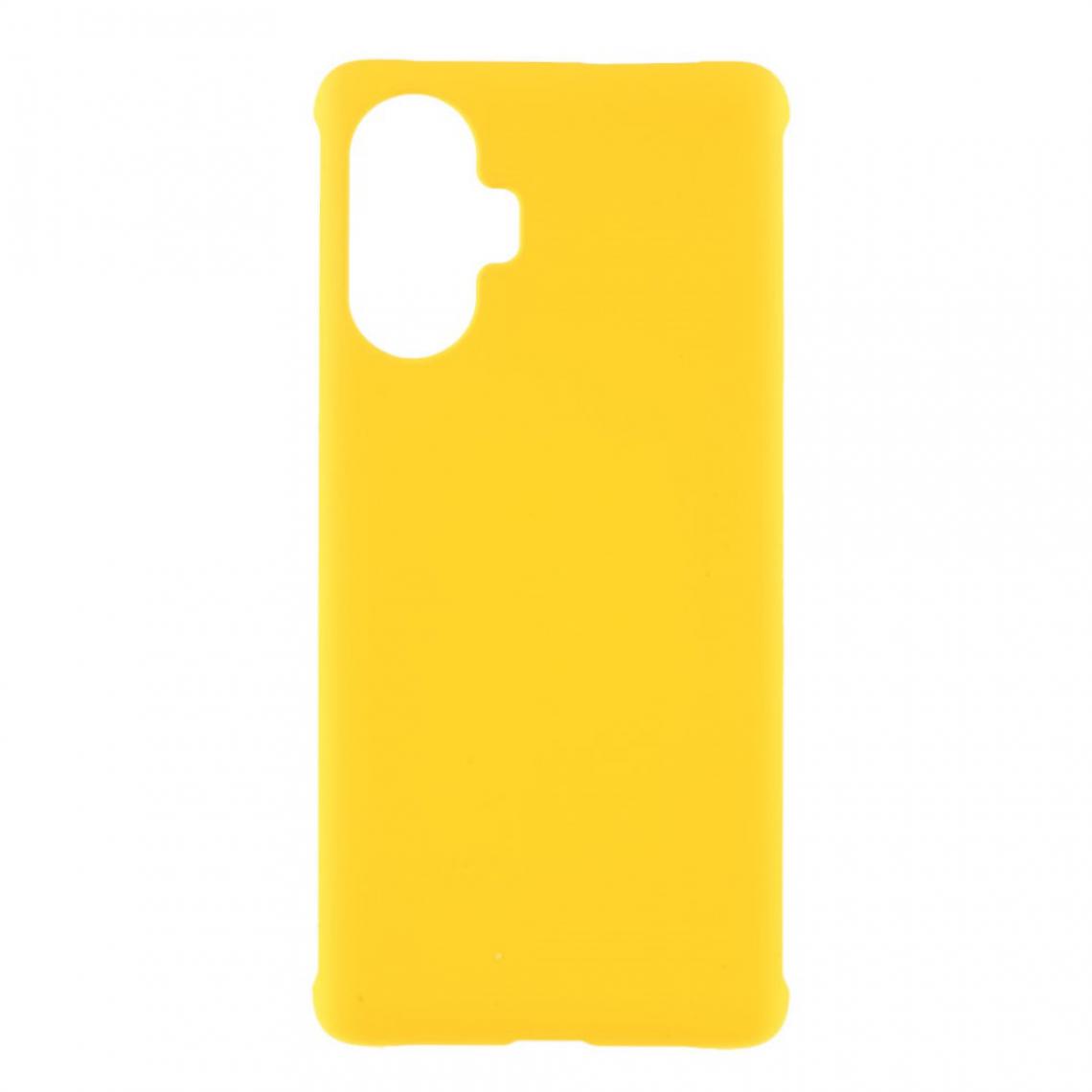 Other - Coque en TPU Caoutchouté rigide jaune pour votre Xiaomi Redmi K40 Gaming - Coque, étui smartphone