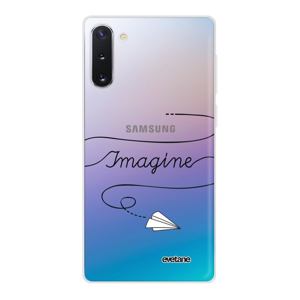 Evetane - Coque Samsung Galaxy Note 10 360 intégrale transparente Imagine Ecriture Tendance Design Evetane. - Coque, étui smartphone