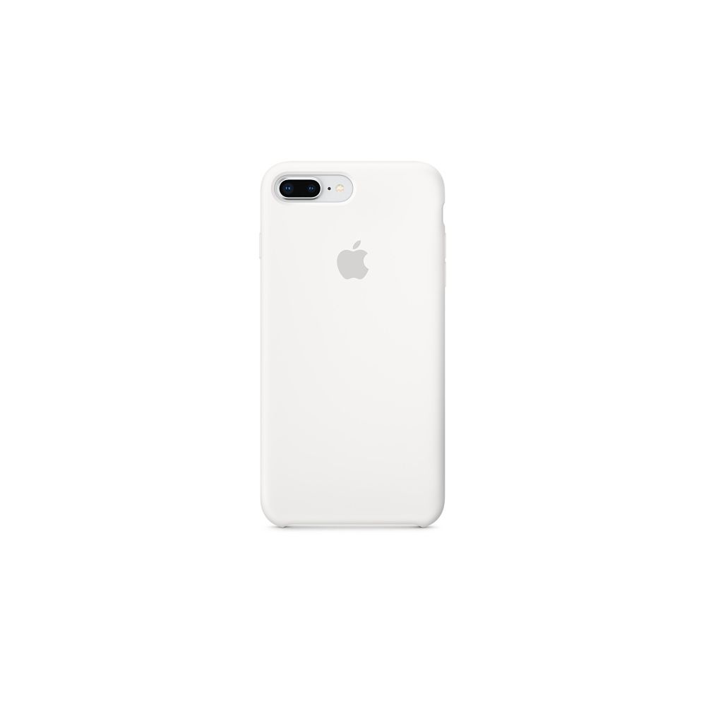 Apple - iPhone 8 Plus/7 Plus Silicone Case - Blanc - Coque, étui smartphone