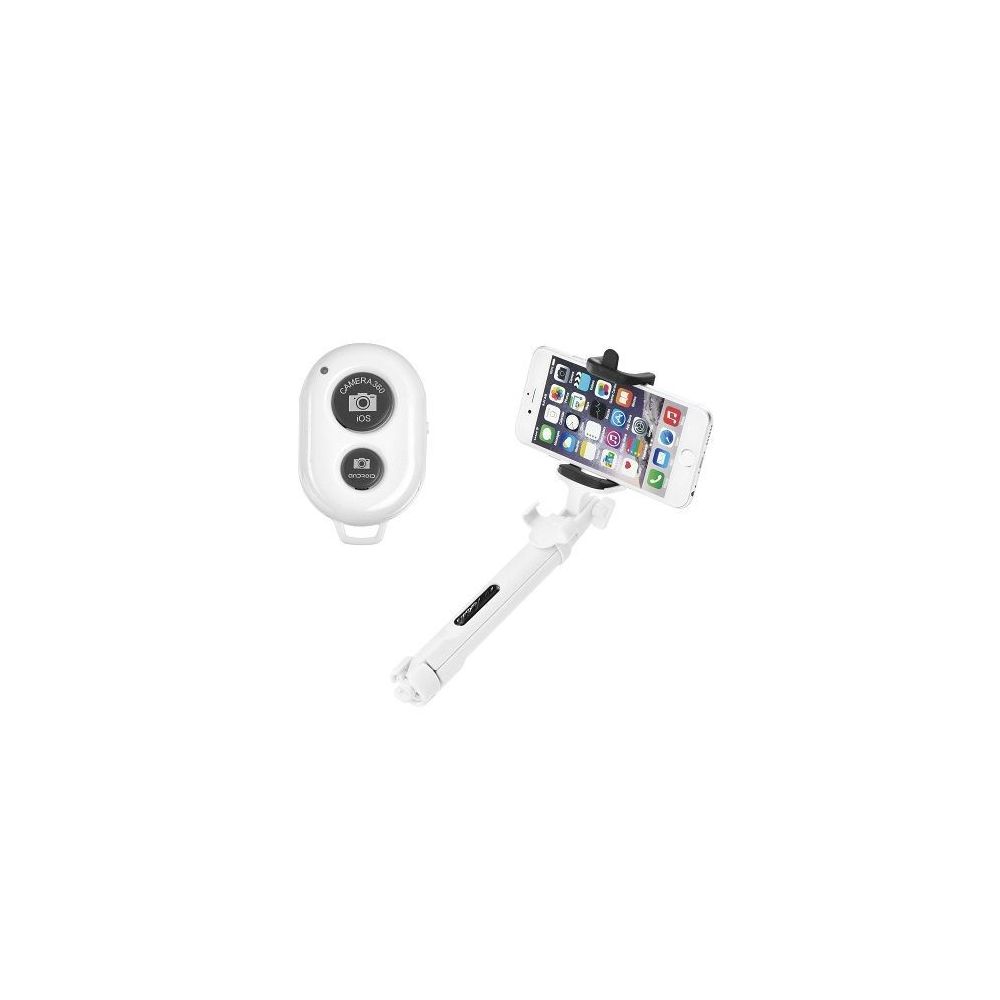 Sans Marque - Perche selfie trepied bluetooth ozzzo blanc pour samsung s8600 wave 3 - Autres accessoires smartphone