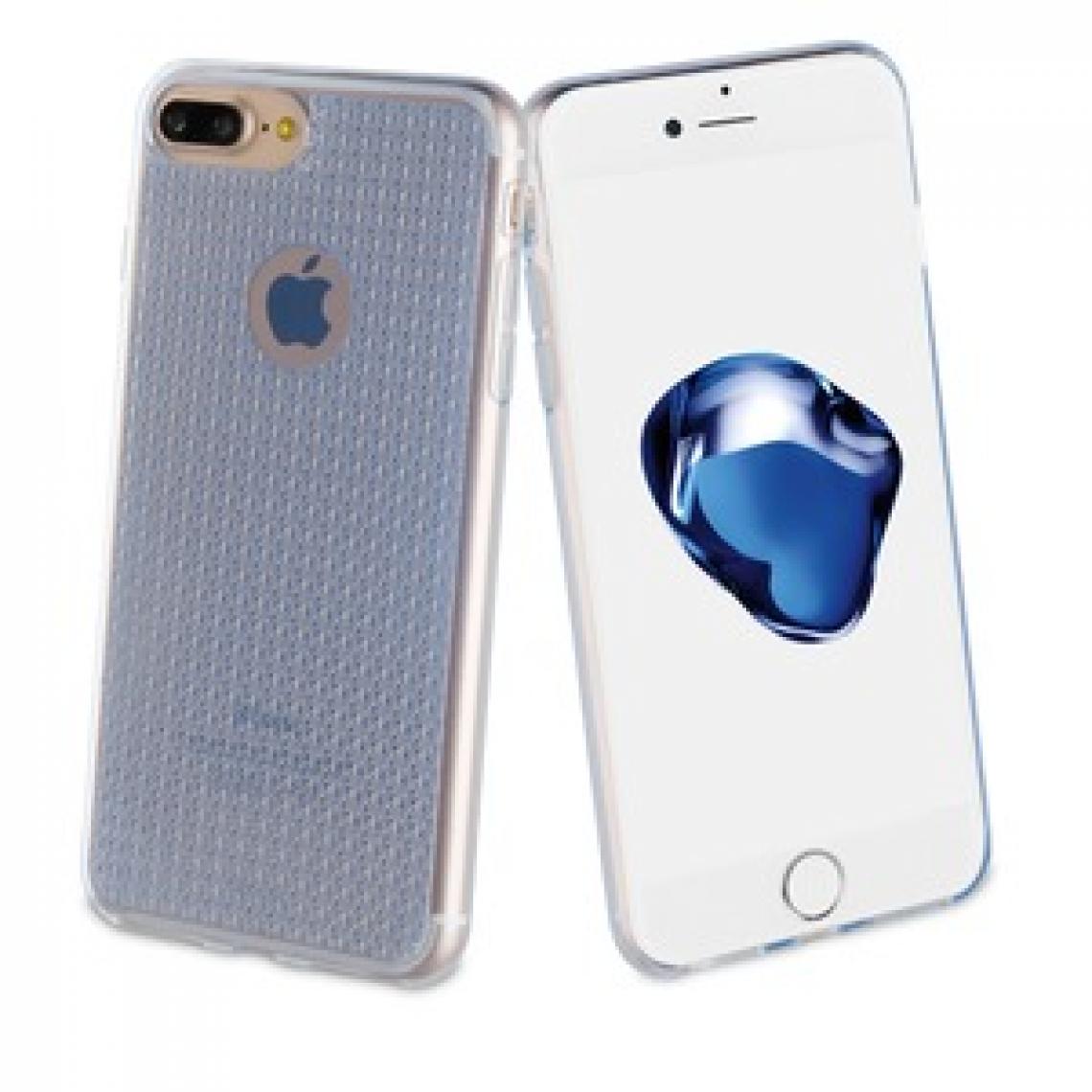 Muvit - Coque Kalei Bleu: Apple Iphone 6+/6S+/7+/8+ - Coque, étui smartphone
