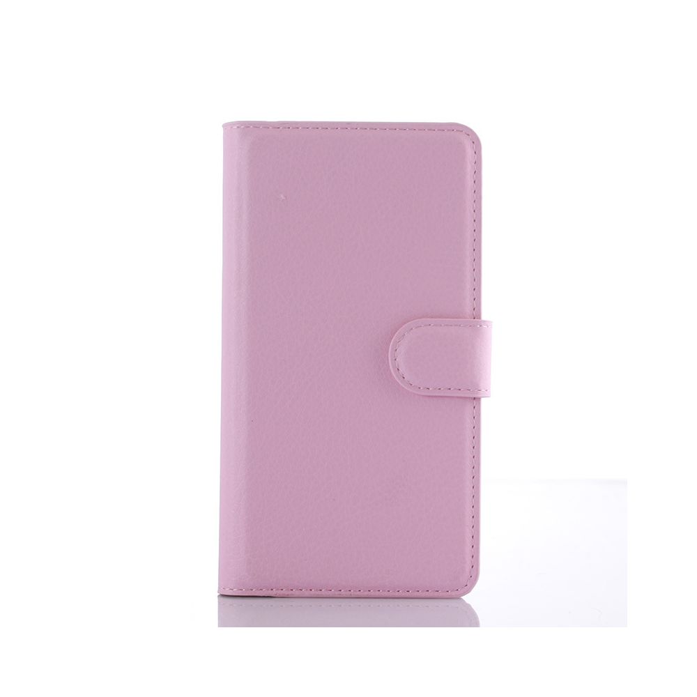 marque generique - Etui coque en cuir Folio Durable anti-choc pour Honor 6 - Rose - Autres accessoires smartphone