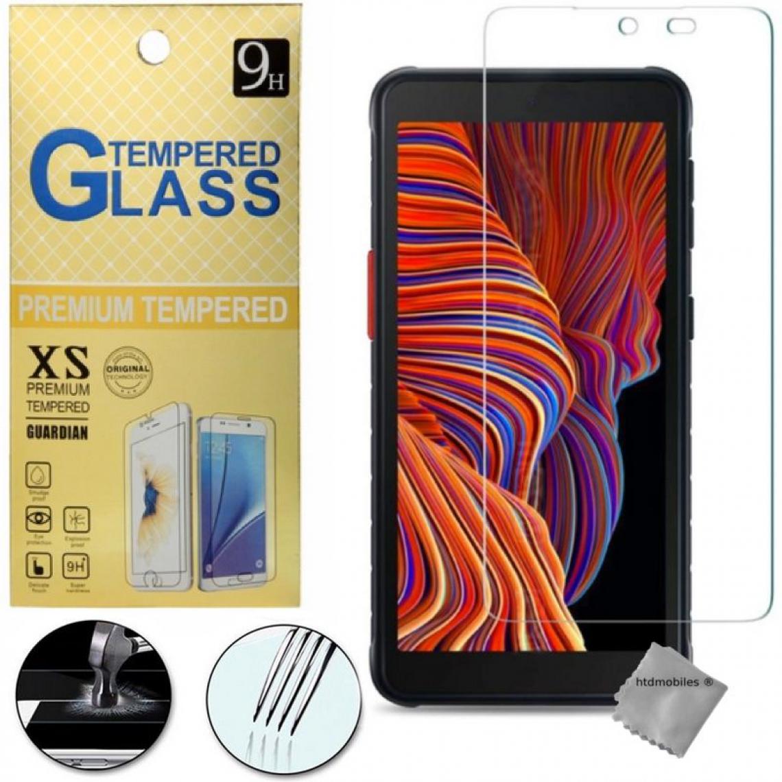 Htdmobiles - Film de protection vitre verre trempe transparent pour Samsung Galaxy Xcover 5 - Protection écran smartphone