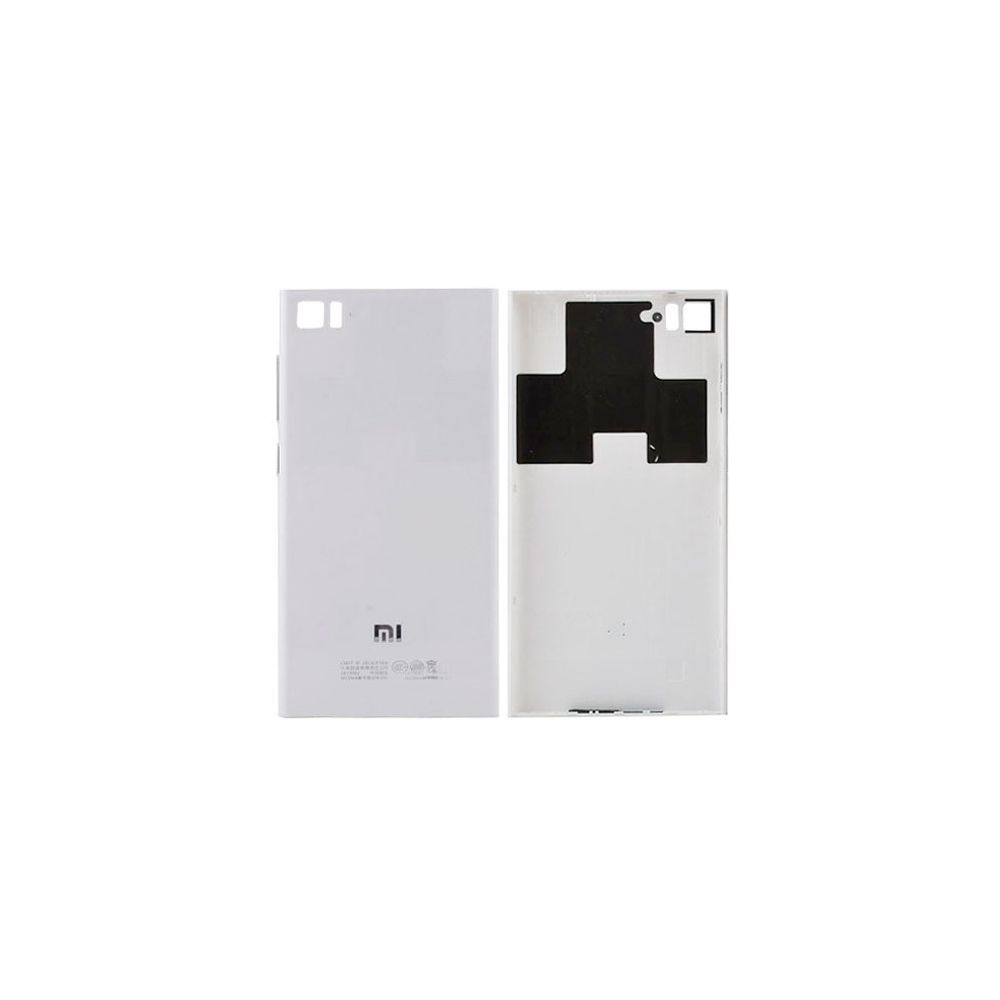 Wewoo - Coque arrière blanc pour Xiaomi Mi3 pièce détachée Couverture de logement arrière - Coque, étui smartphone