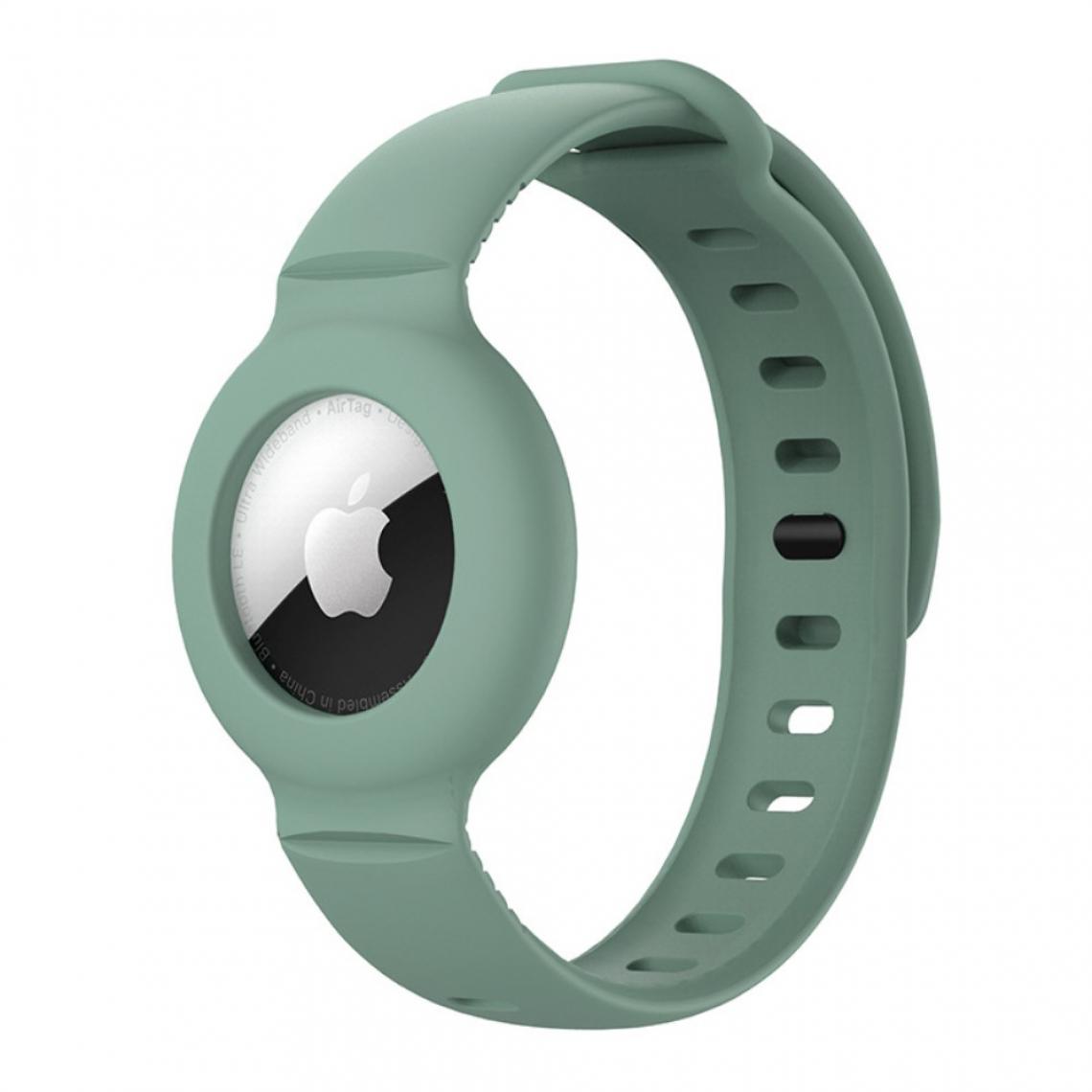 Other - Coque en silicone Titulaire souple vert noirâtre pour votre Apple AirTag - Coque, étui smartphone
