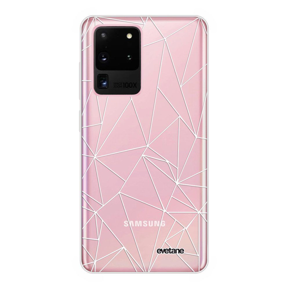 Evetane - Coque Samsung Galaxy S20 Ultra 5G 360 intégrale transparente Outline Ecriture Tendance Design Evetane. - Coque, étui smartphone