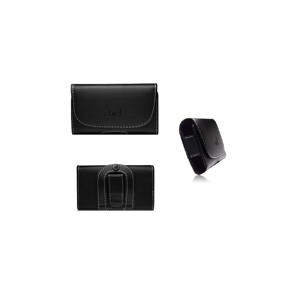marque generique - ozzzo housse étui coque horizontal ceinture noir pour qtek 8100 8300 8310 - Autres accessoires smartphone