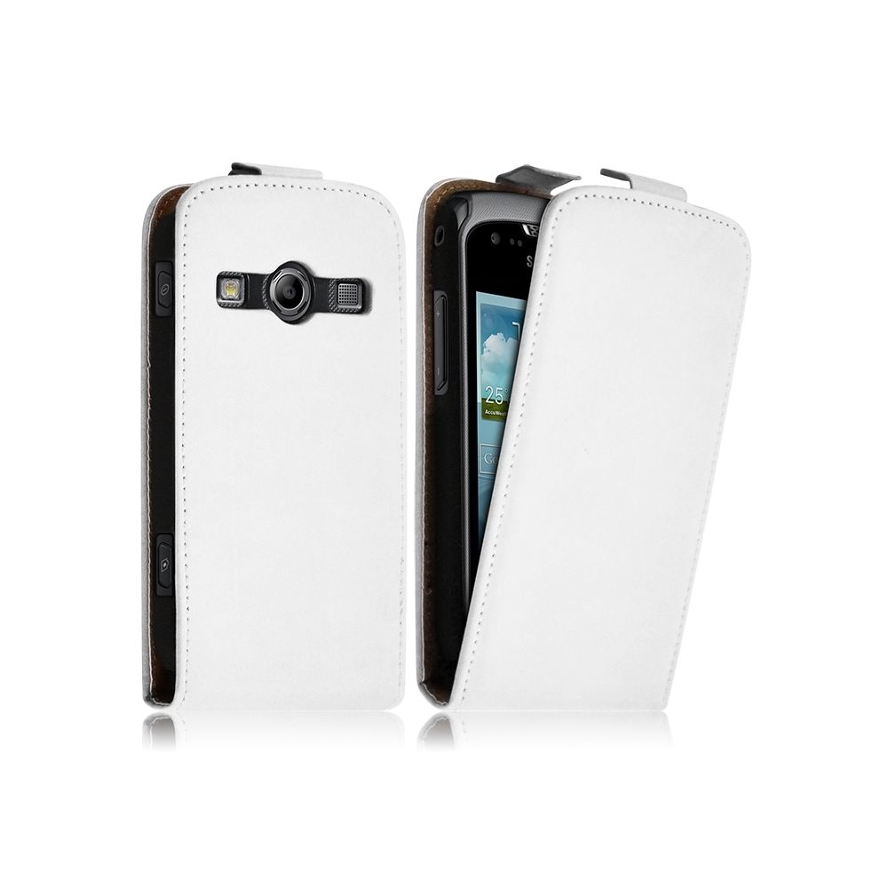 Karylax - Housse Coque Etui pour Samsung Galaxy Xcover 2 Couleur Blanc - Autres accessoires smartphone