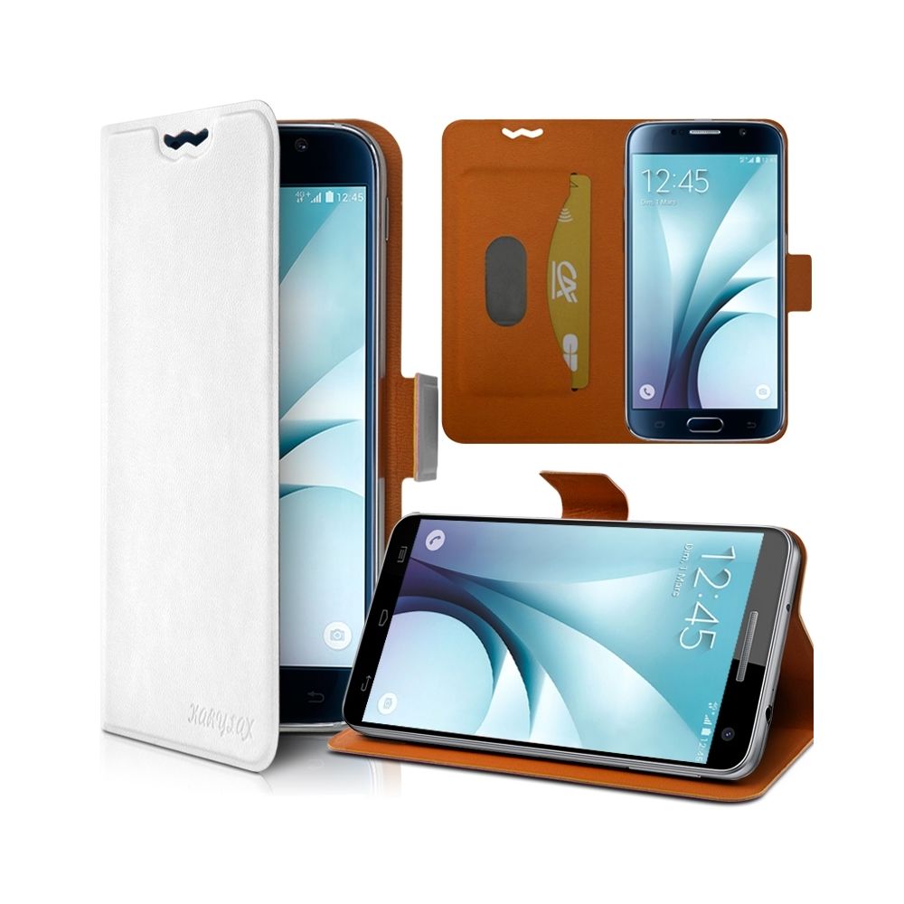 Karylax - Etui Support 360 degrés Universel M Blanc pour Infinix Surf X452 - Autres accessoires smartphone