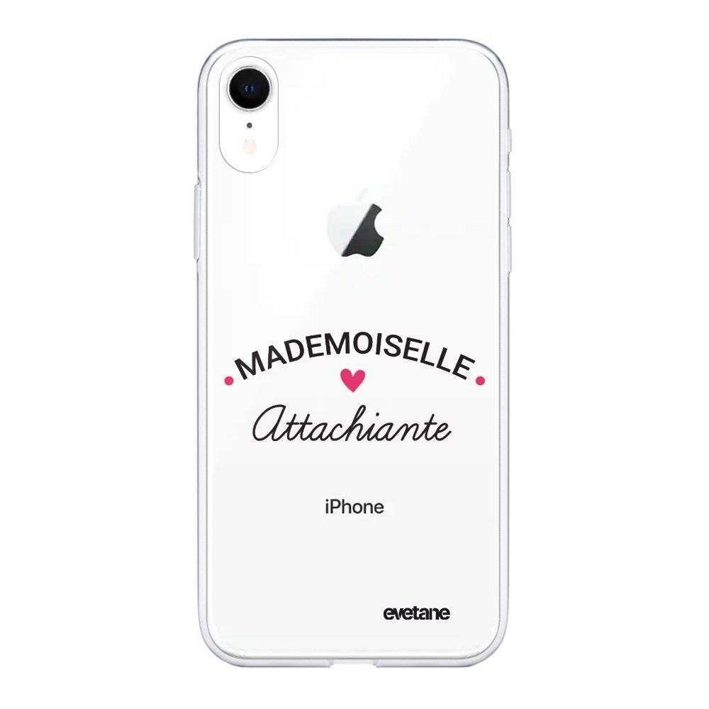 Evetane - Coque iPhone Xr 360 intégrale Mademoiselle Attachiante Ecriture Tendance Design Evetane. - Coque, étui smartphone
