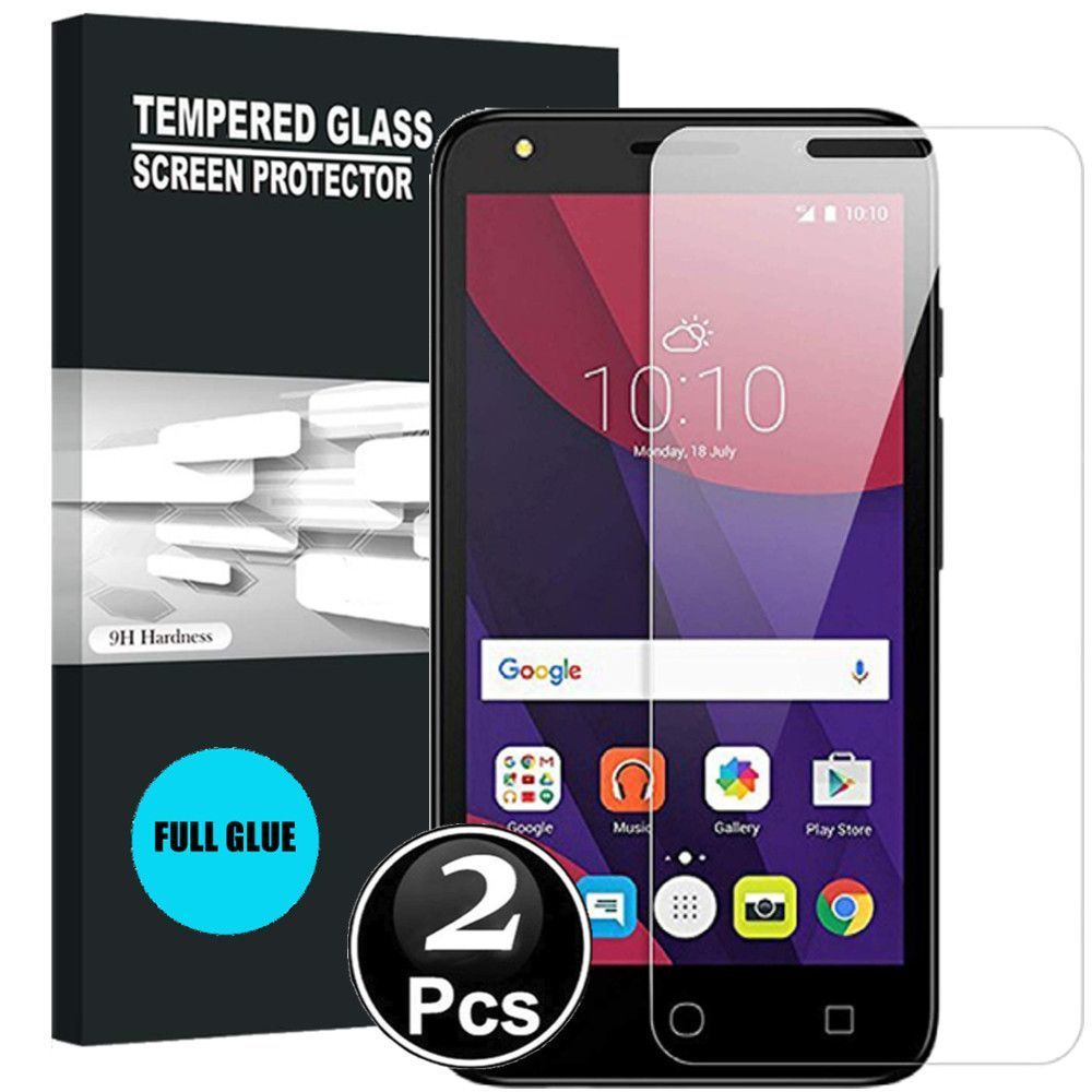 marque generique - Alcatel 1 2019 Vitre protection d'ecran en verre trempé incassable lot de [X2] Glass - Autres accessoires smartphone