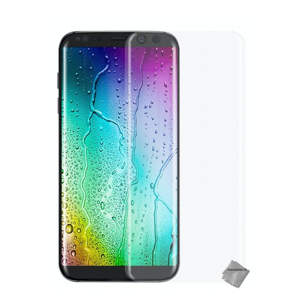 Htdmobiles - Film protection verre trempe incurve integral Samsung G950F Galaxy S8 - TRANSPARENT - Protection écran smartphone