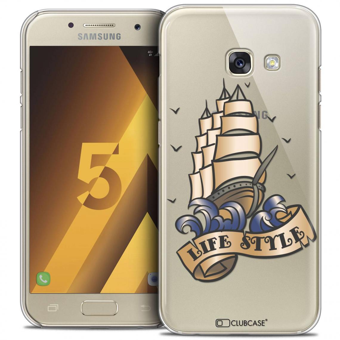 Caseink - Coque Housse Etui Samsung Galaxy A5 2017 (A520) [Crystal HD Collection Tatoo Lover Design Life Style - Rigide - Ultra Fin - Imprimé en France] - Coque, étui smartphone