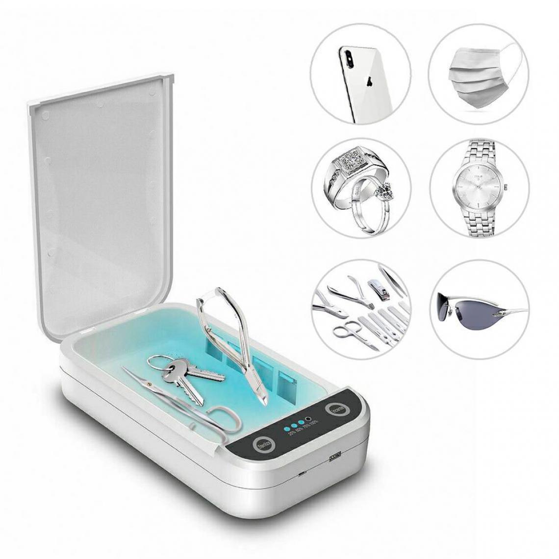 Ozzzo - Sterilisateur Desinfectant UV ozzzo blanc pour LG K10 Pro - Autres accessoires smartphone